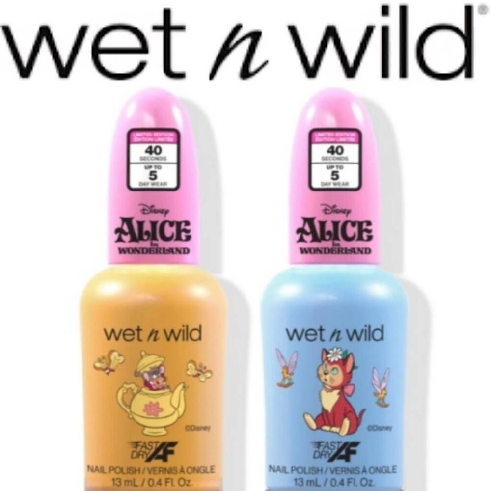 Wet-N-Wild X Alice‎ In Wonderland World Of My Own Nail Polish Set